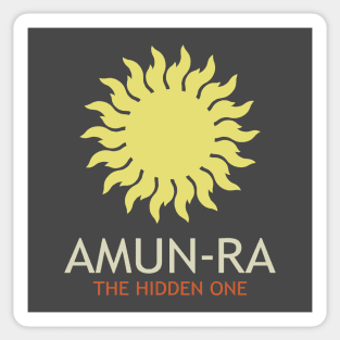 Amun-Ra Ancient Egyptian God The Hidden One Sun Symbol Sticker